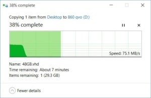 samsung 860 qvo slowdown