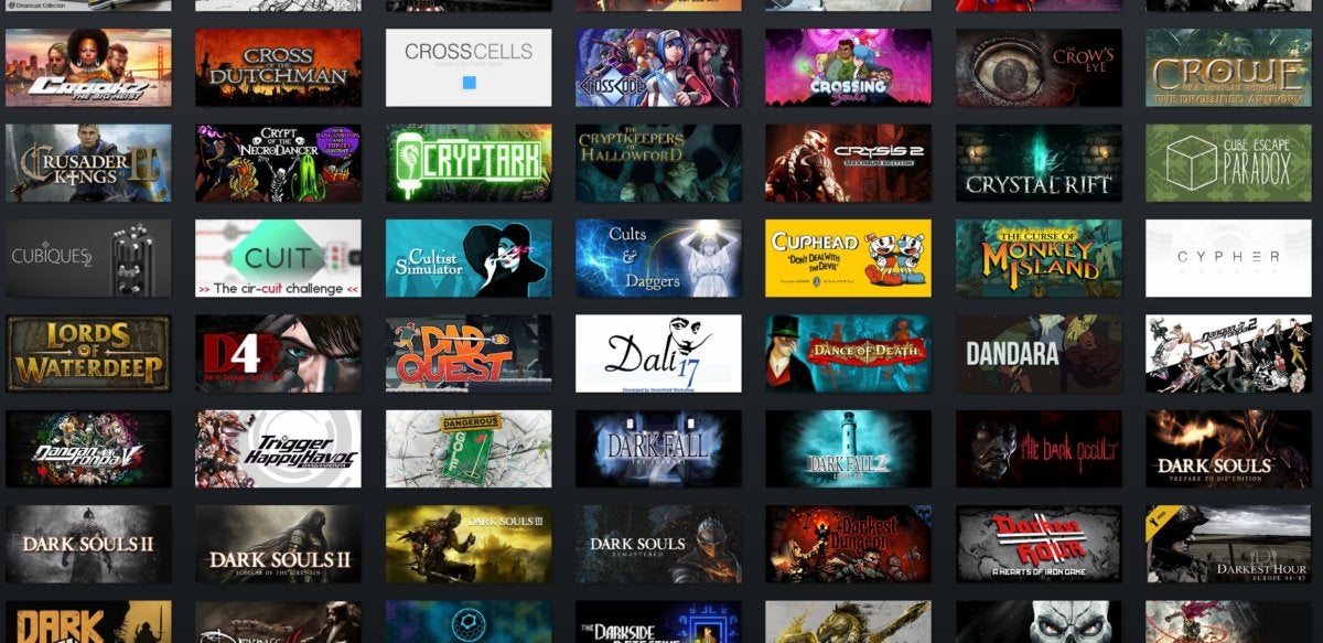 Steam Library View