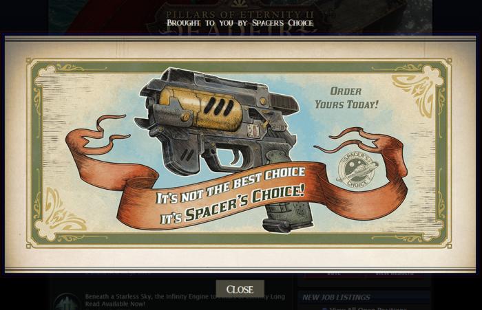 Obsidian game tease