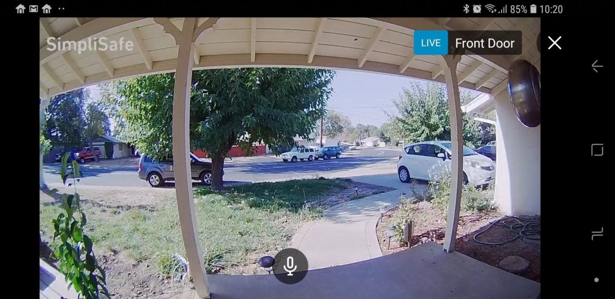 Simplisafe front hot sale door camera