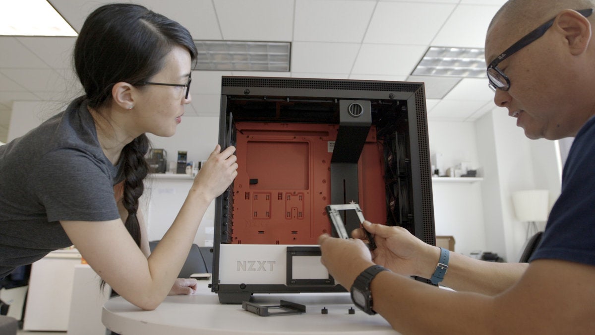 NZXT H700 Nuka-Cola build unboxing/teardown