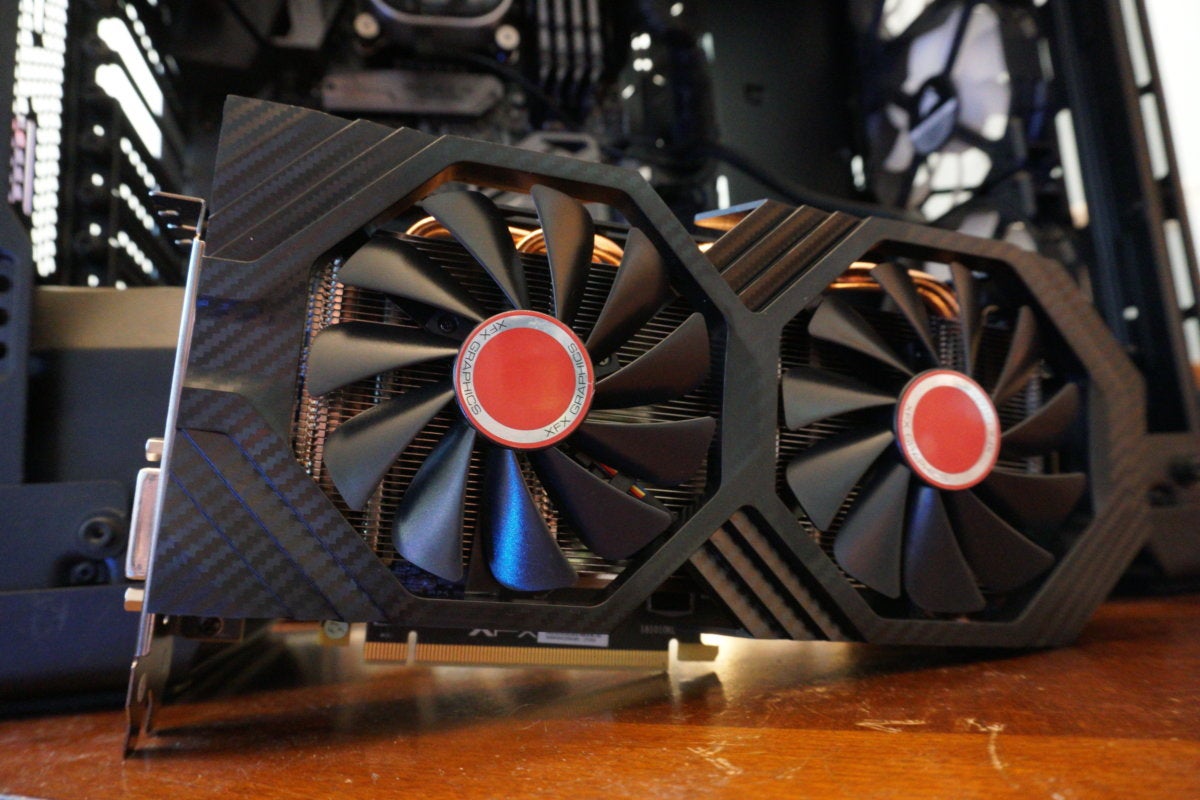 Xfx Radeon Rx 590 Fatboy Review Pedal To The Heavy Metal Pcworld