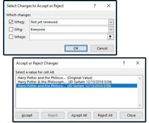 04 select changes then accept or reject those changes