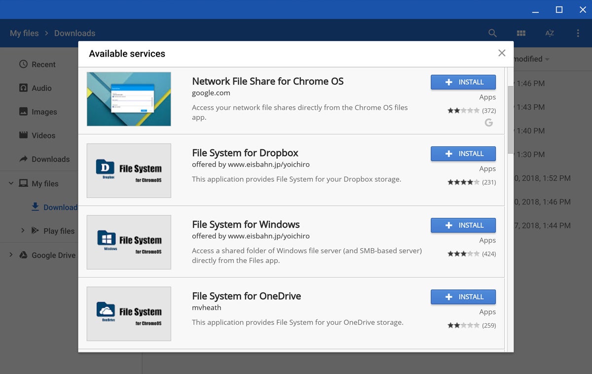 microsoft onedrive app for chromebook