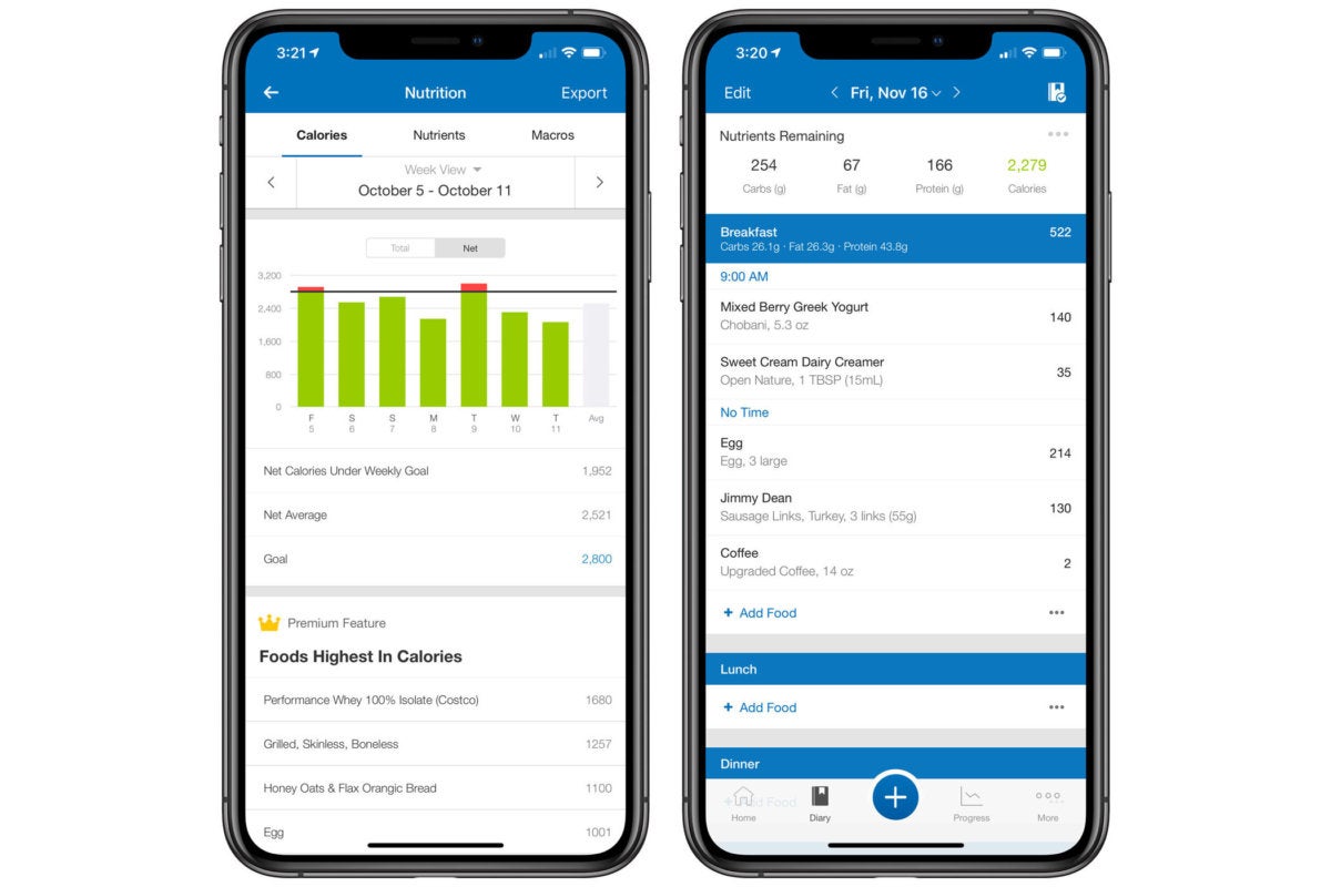 10 iphone apps myfitnesspal