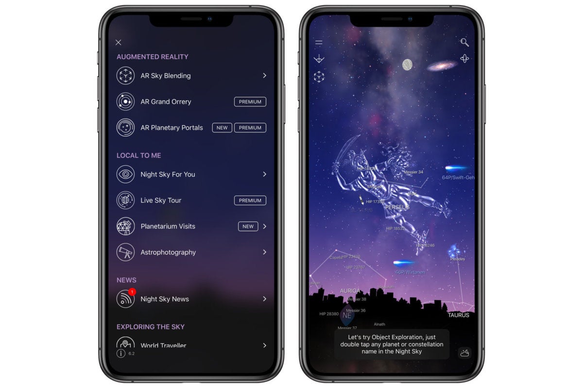 10 iphone apps nightsky