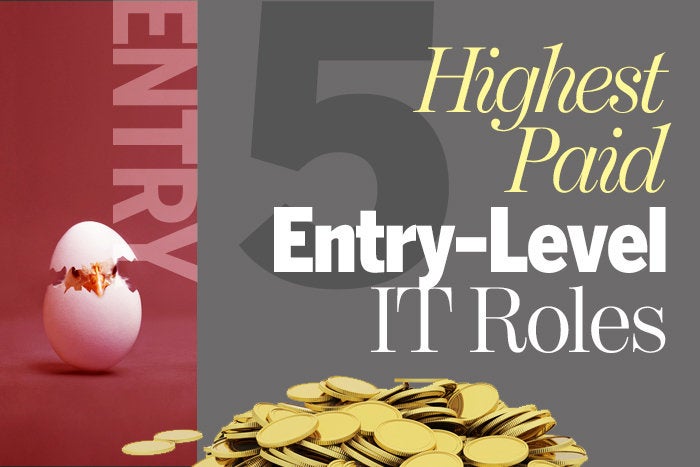 5 highest-paid entry-level IT roles
