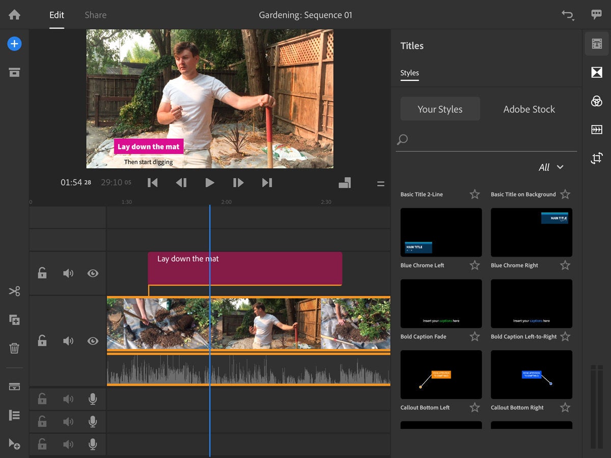 adobe premiere rush video editor apk