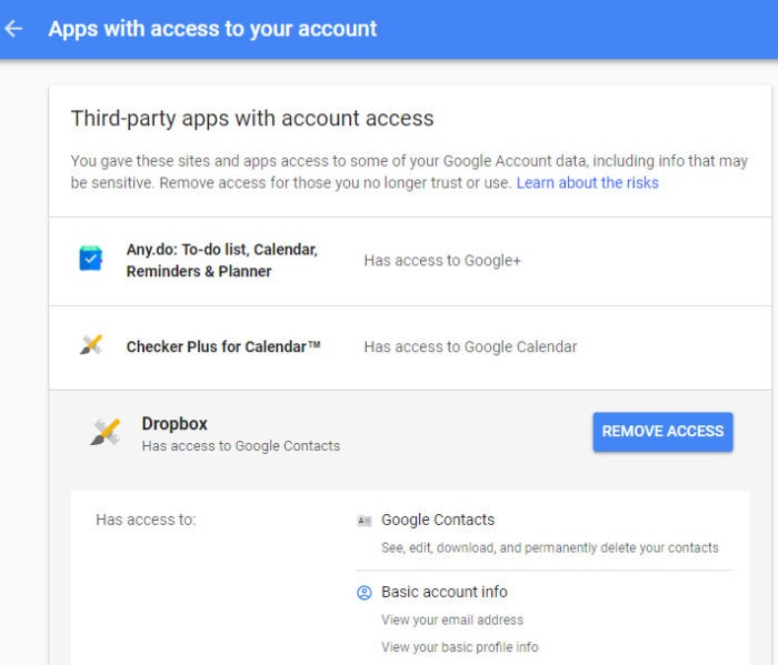 Android Security Audit: Apps with Access