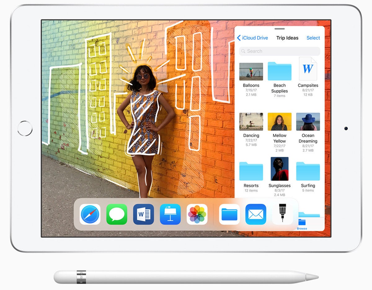 apple ipad 9.7in with pencil