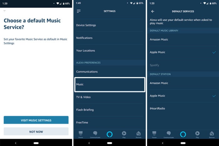how to get alexa to play apple music