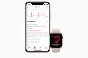 apple watch series 4 heart rate notifications with iphone xs