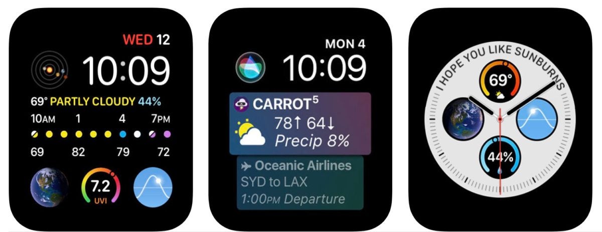 carrot weather drain watch battery