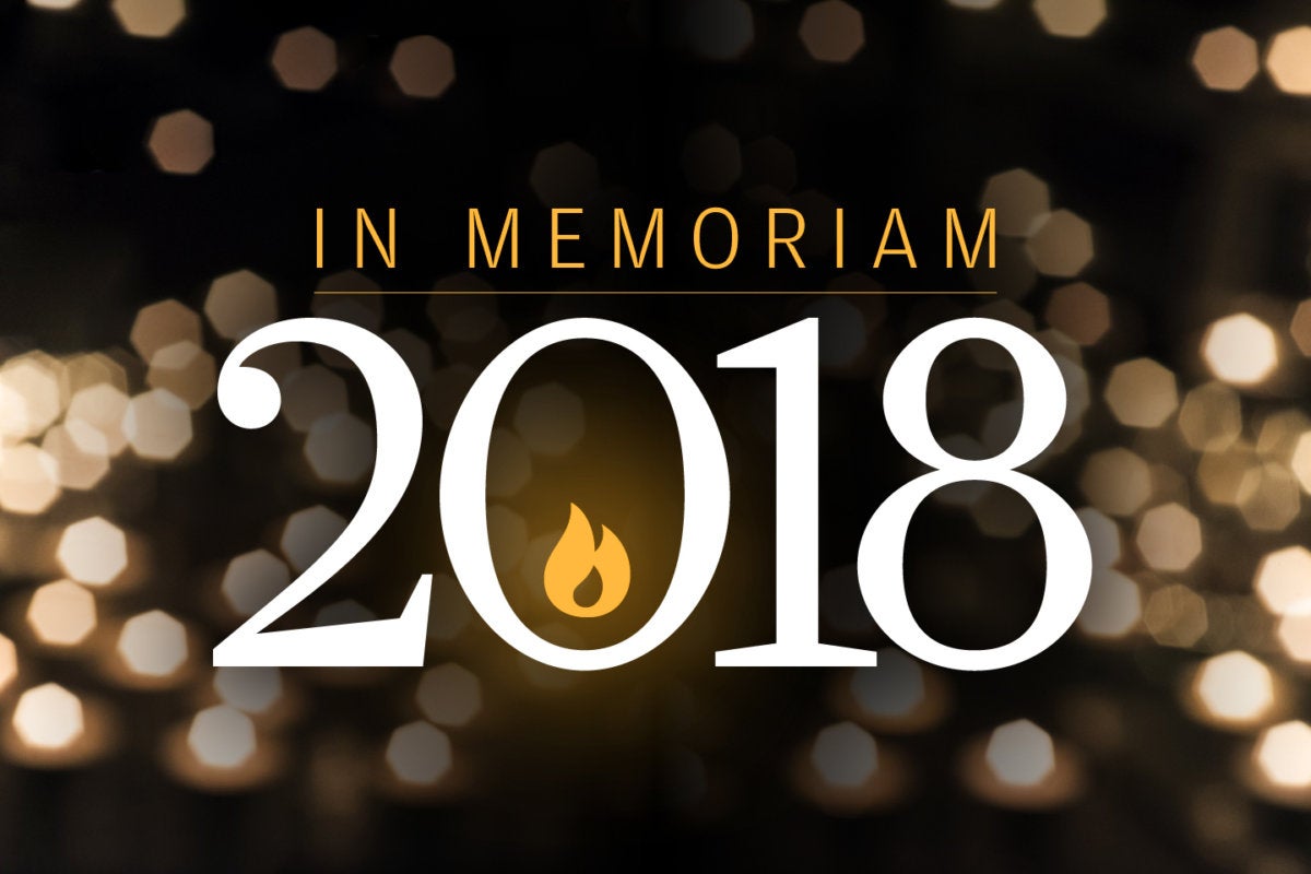 CW > In Memoriam 2018 > Tech luminaries we lost this year [slideshow cover]