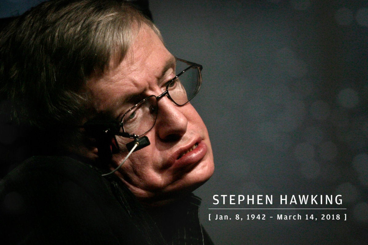CW > In Memoriam 2018 > Stephen Hawking, galactic genius, 1942-2018