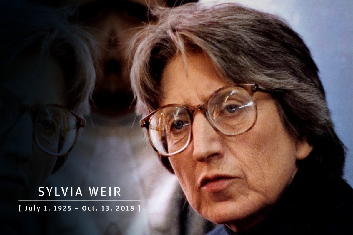 CW > In Memoriam 2018 > Sylvia Weir, co-created LOGO, 1925-2018