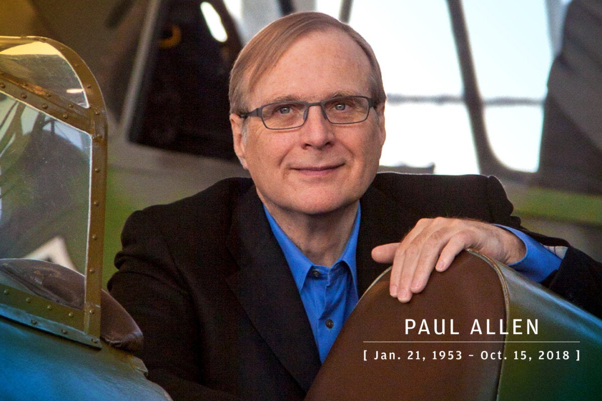 CW > In Memoriam 2018 > Paul G. Allen, Microsoft co-founder, 1953-2018