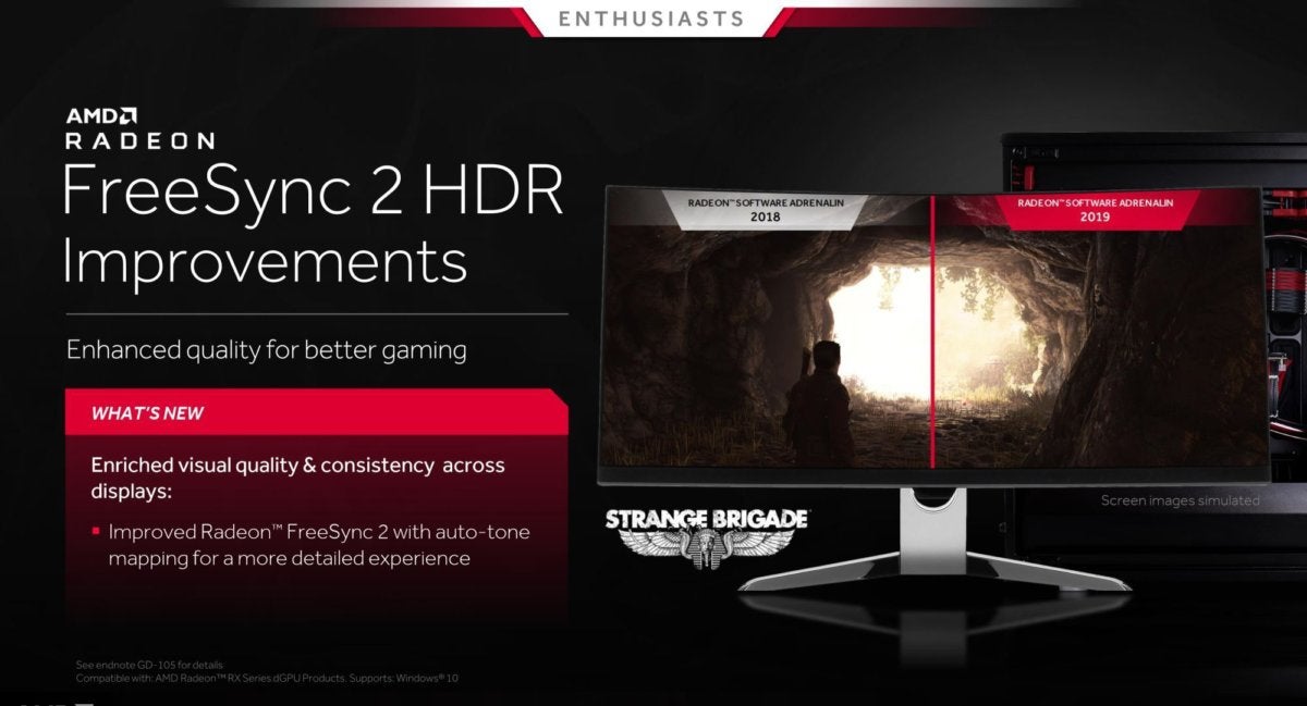 freesync 2 hdr