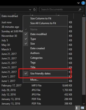 Microsoft Windows 10 insider Build 18305 friendly dates