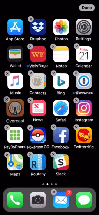 facebook iphone app icon