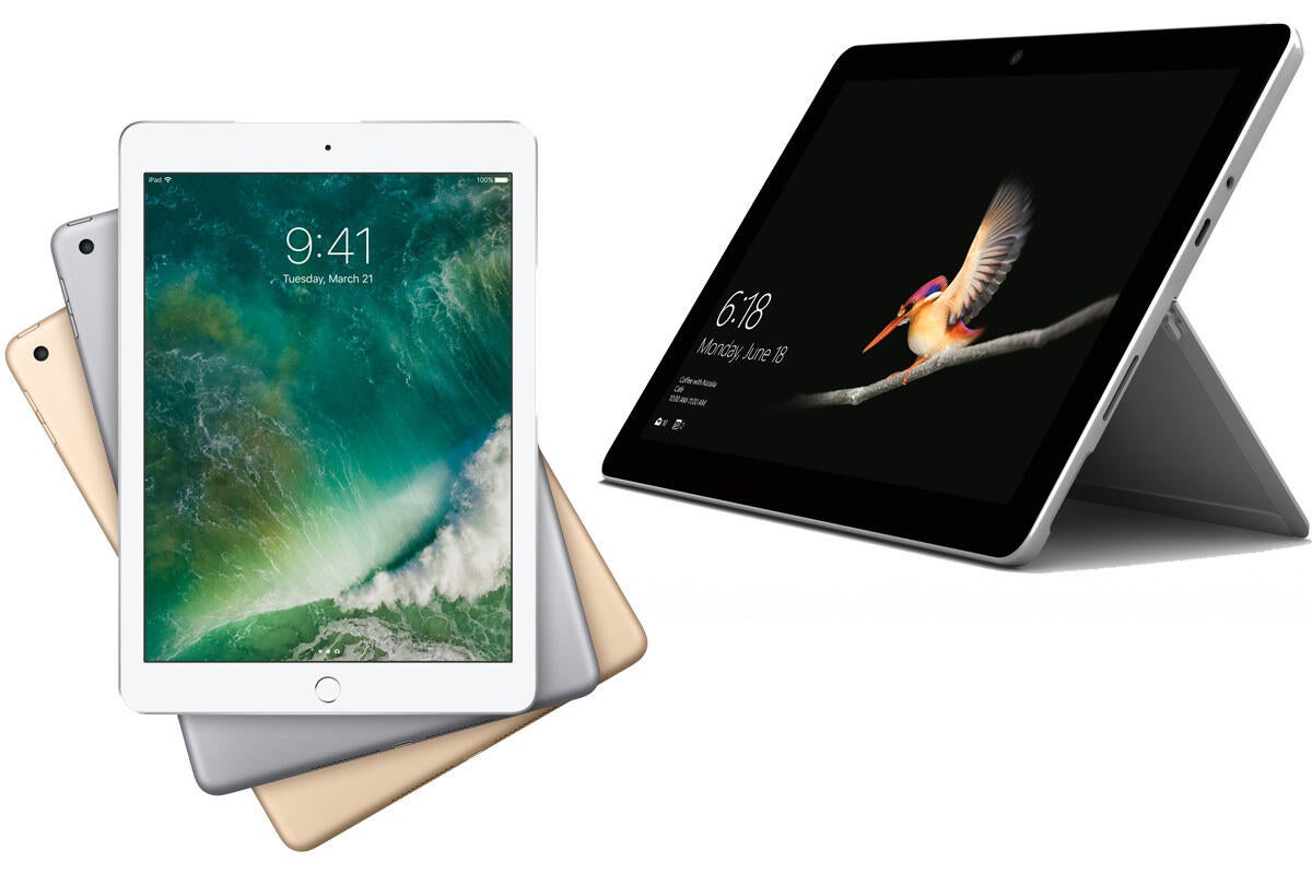 Image: Head-to-head: Apple iPad vs. Microsoft Surface Go for Business