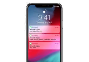 iphone ios12 notifications