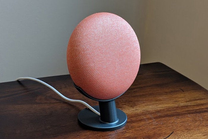 mount genie google home mini pedestal