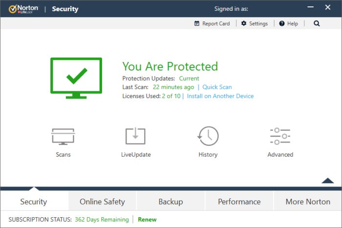 mcafee total protection vs norton 360