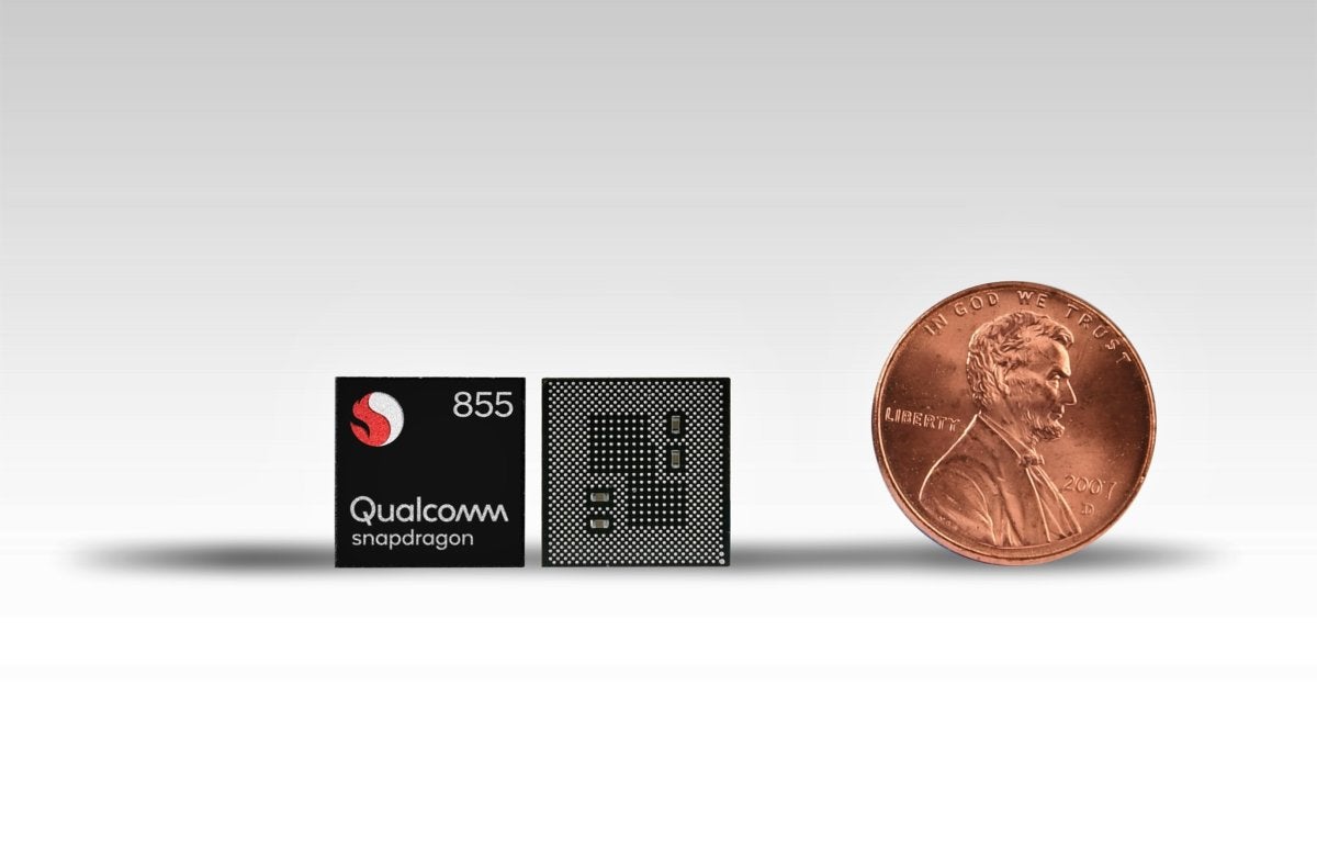 snapdragon 855 mobile platform chip compaison us coin 2