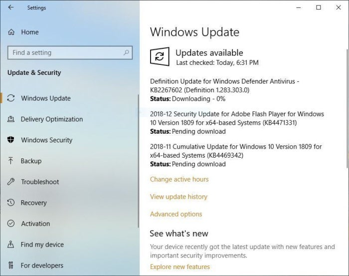 win10 ransomware windows update 1809