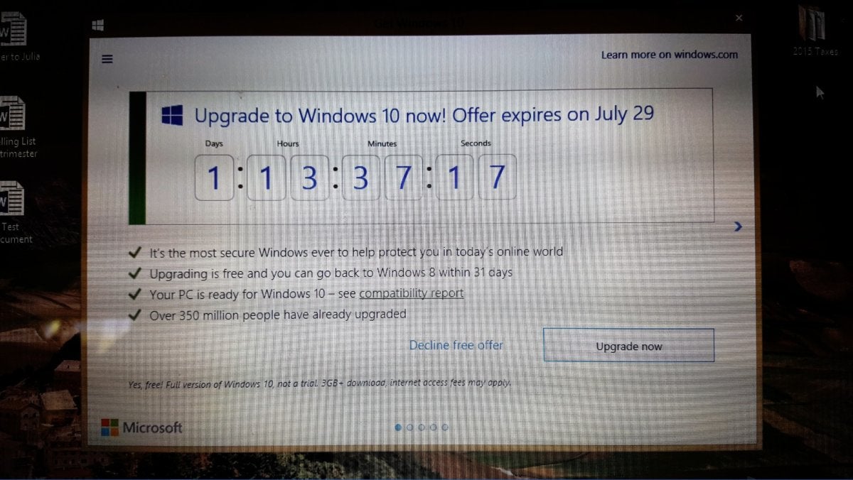 windows 10 countdown clock