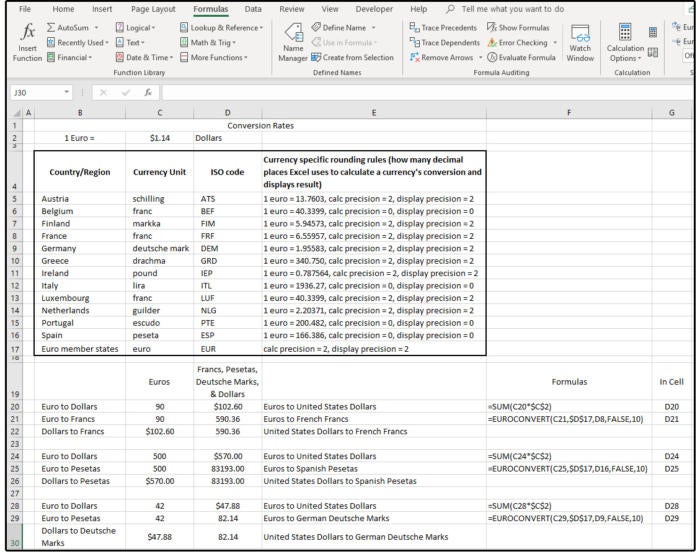 003 euroconvert table plus examples with formulas