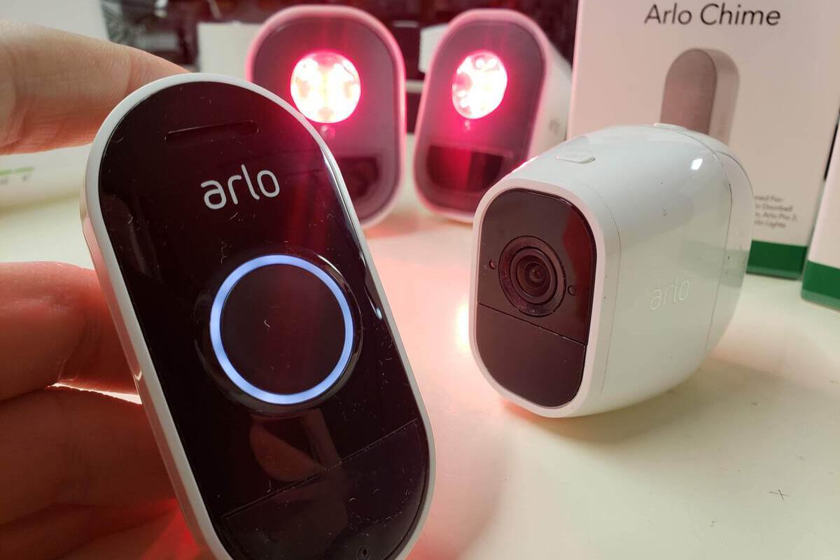 arlo hd camera plus audio doorbell