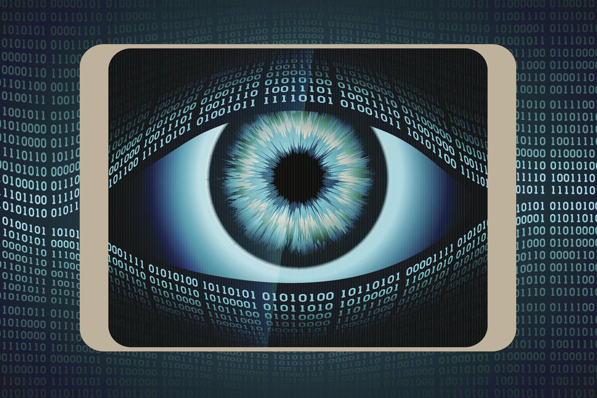 big brother privacy eye data breach security binary valerybrozhinsky getty