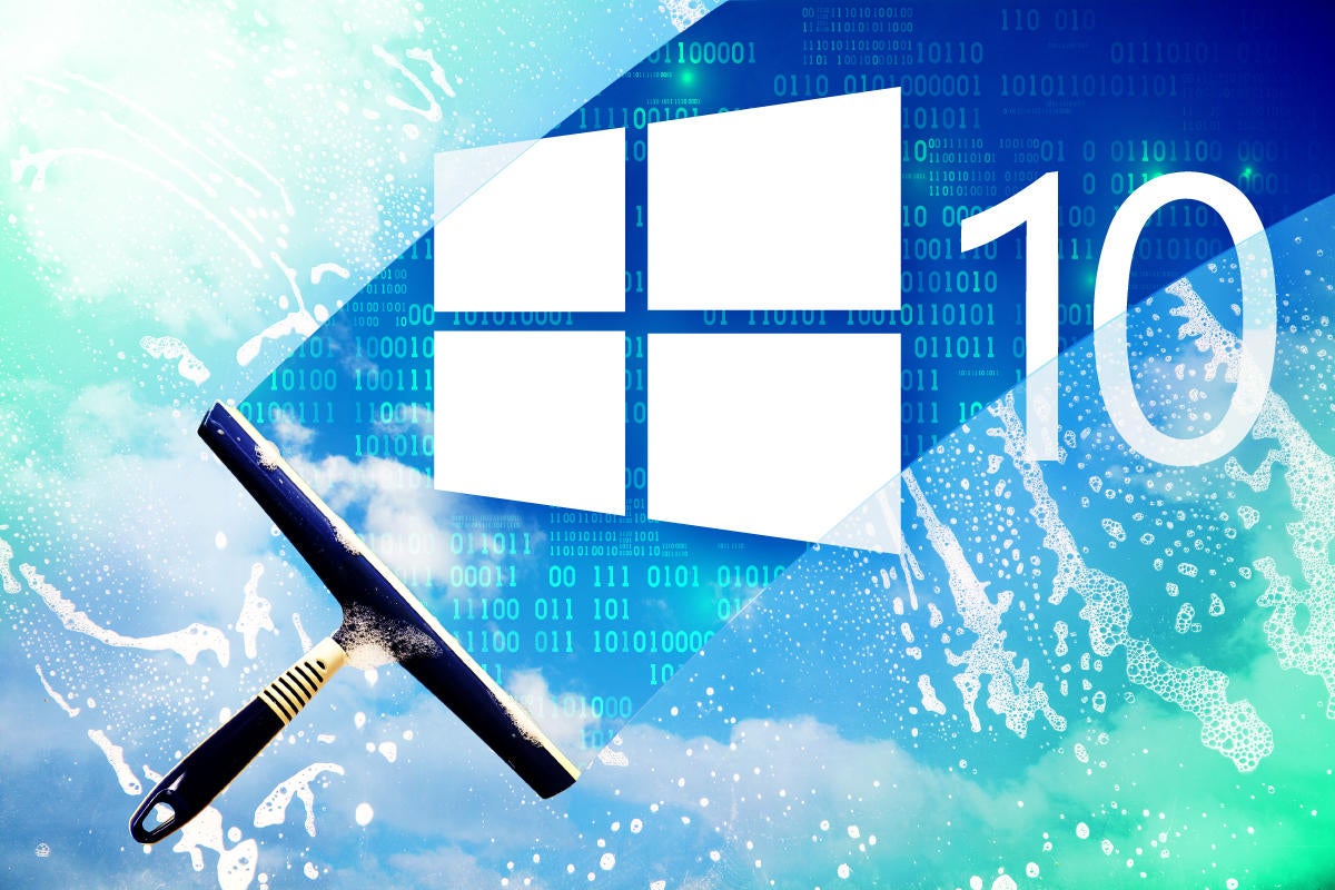 cleaning up windows 10