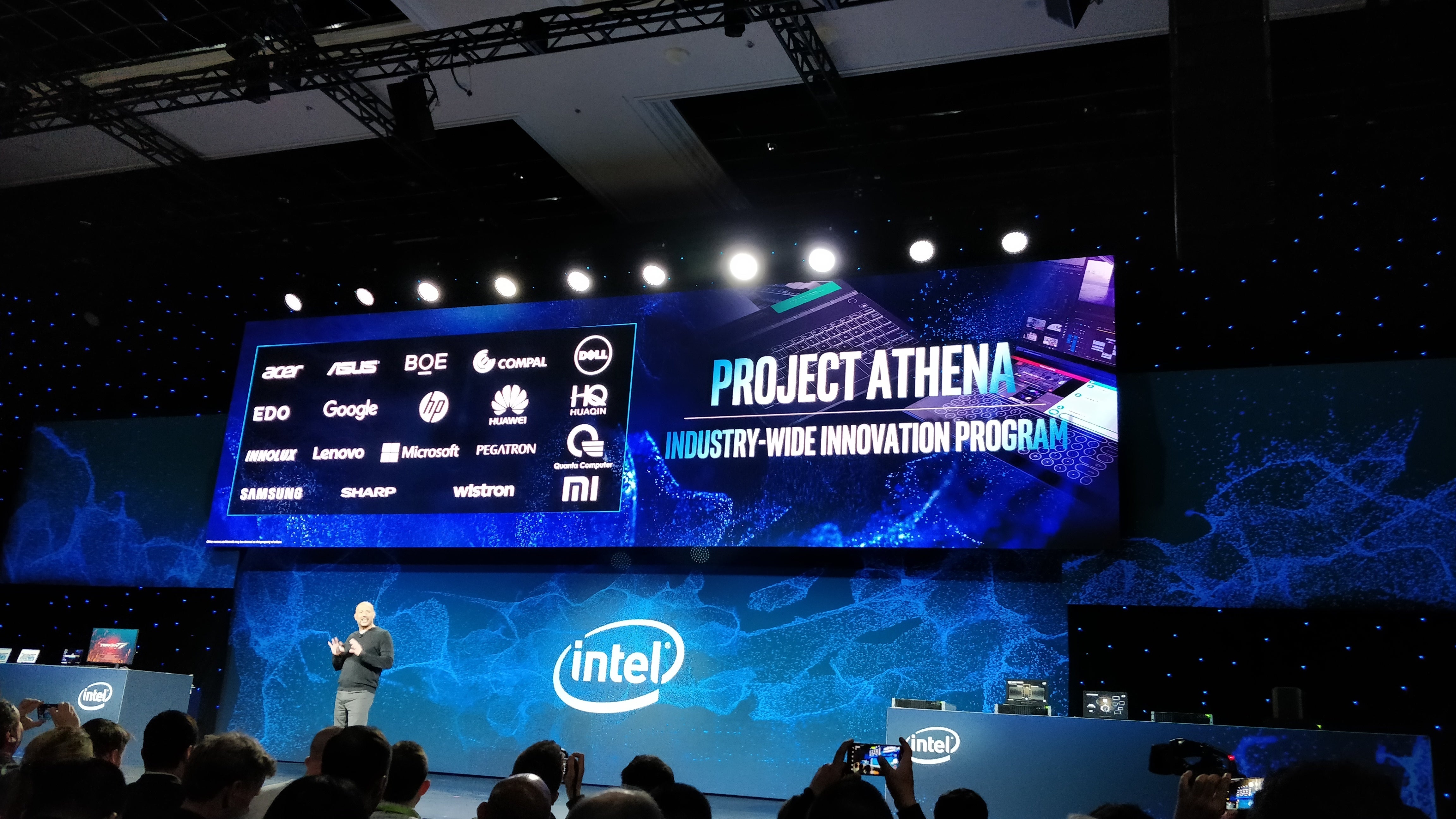 Intel programs. Проект Athena. Intel Computex.