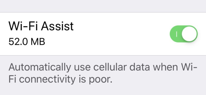 ios12 wifi assist