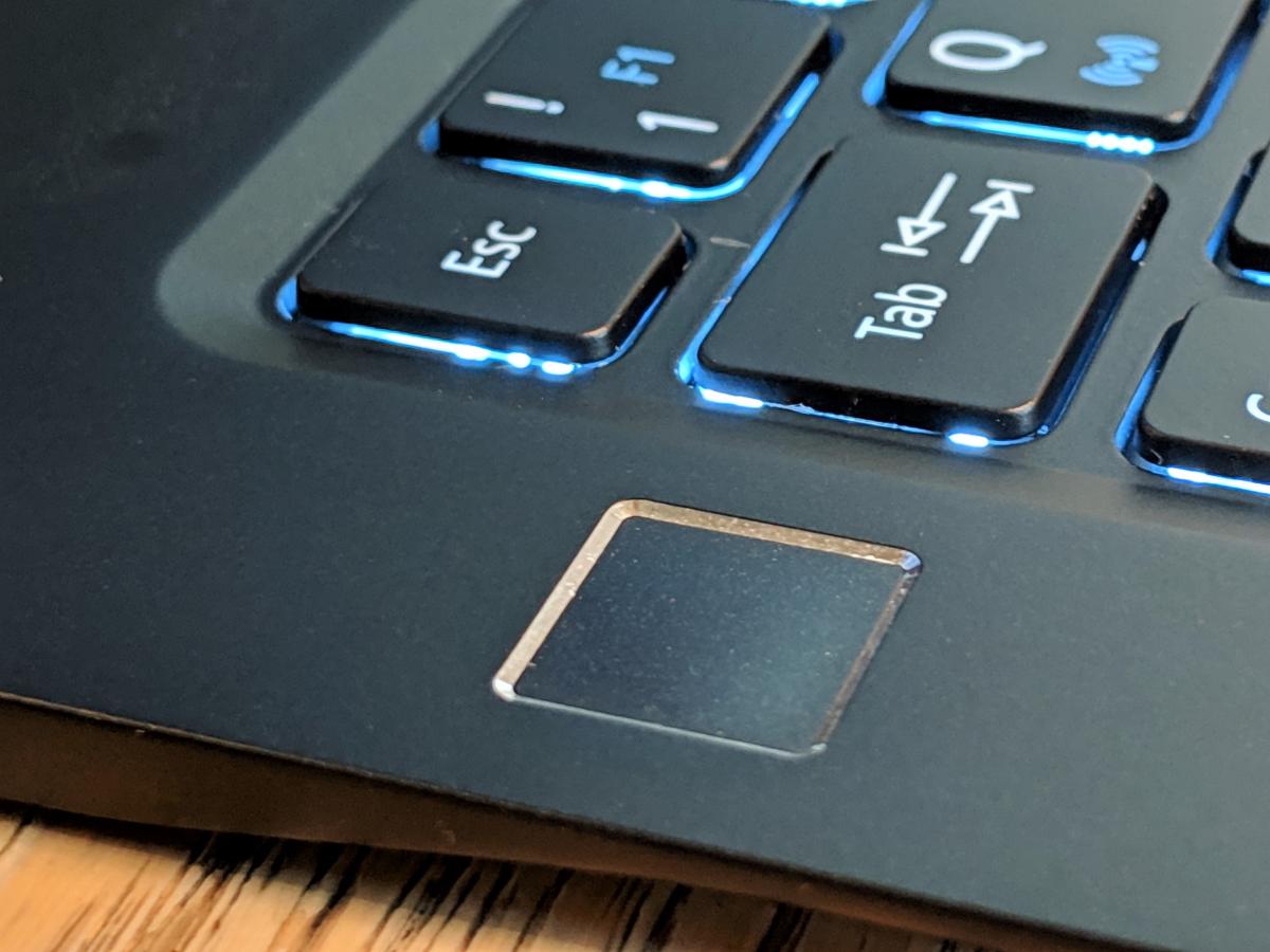Acer Swift 7 keyboard bleed