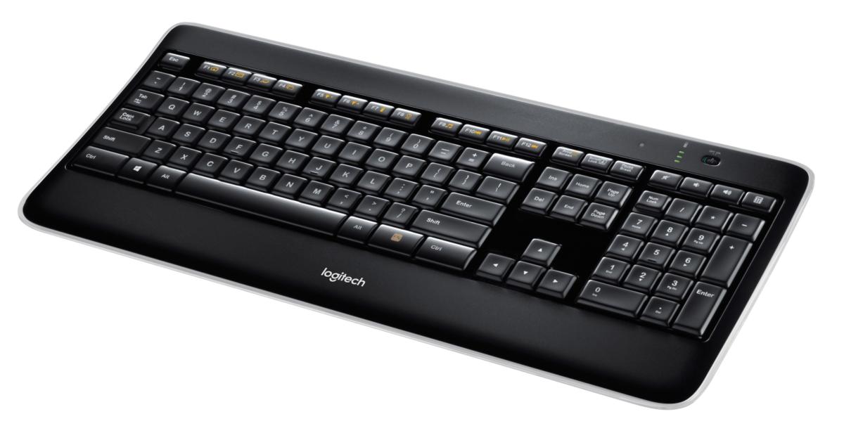 logitech wireless illuminated keyboard k800 2
