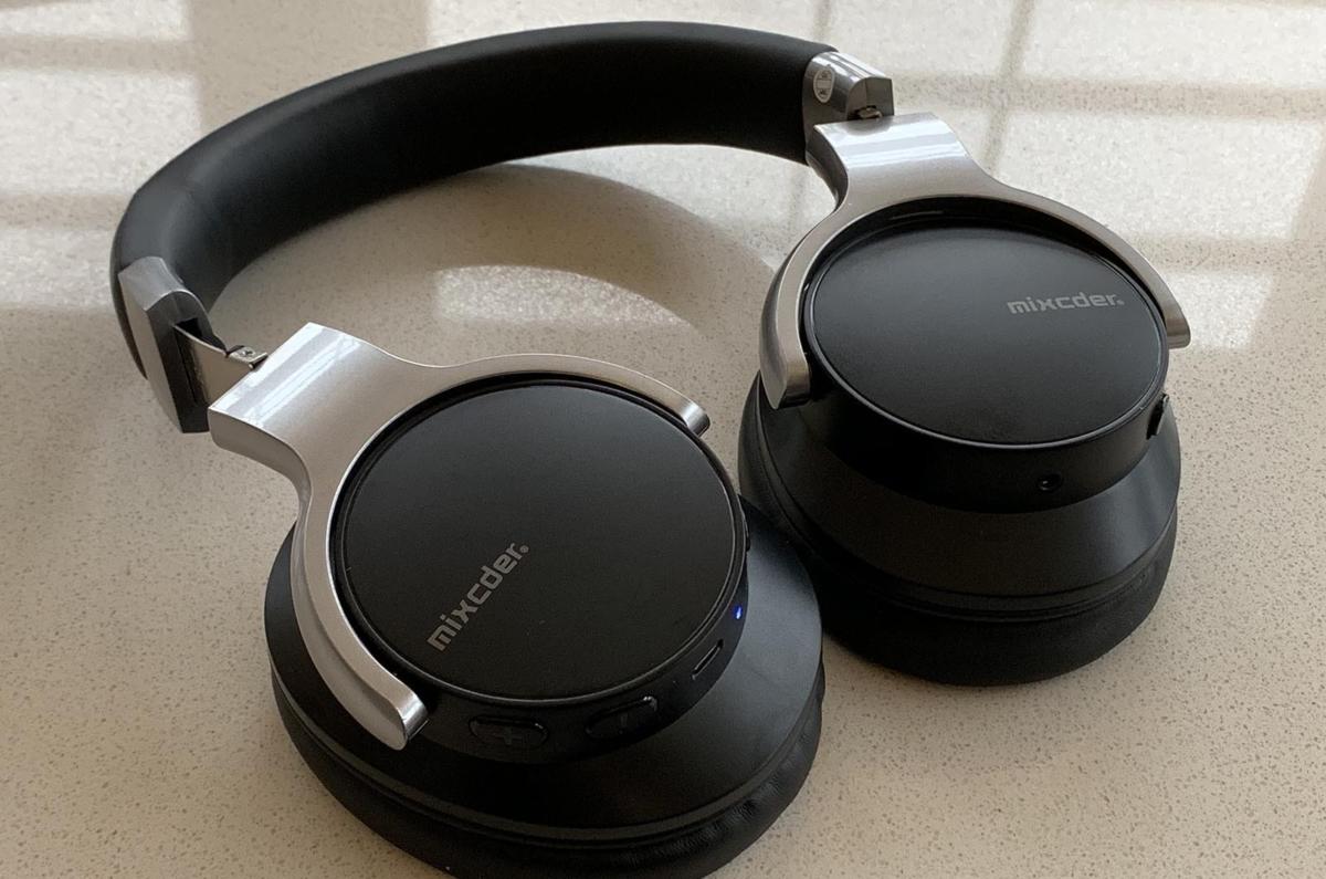 Mixcder E7 wirelesss headphone review Active noise cancelling for