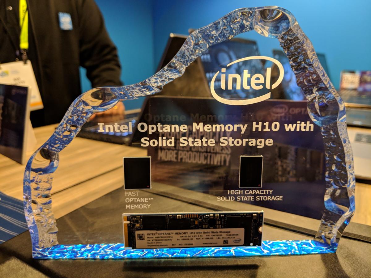 Intel Optane plus flash