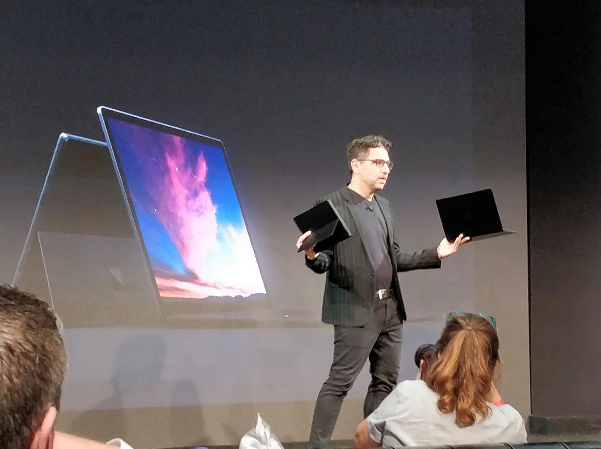 panos panay surface pro 6 launch