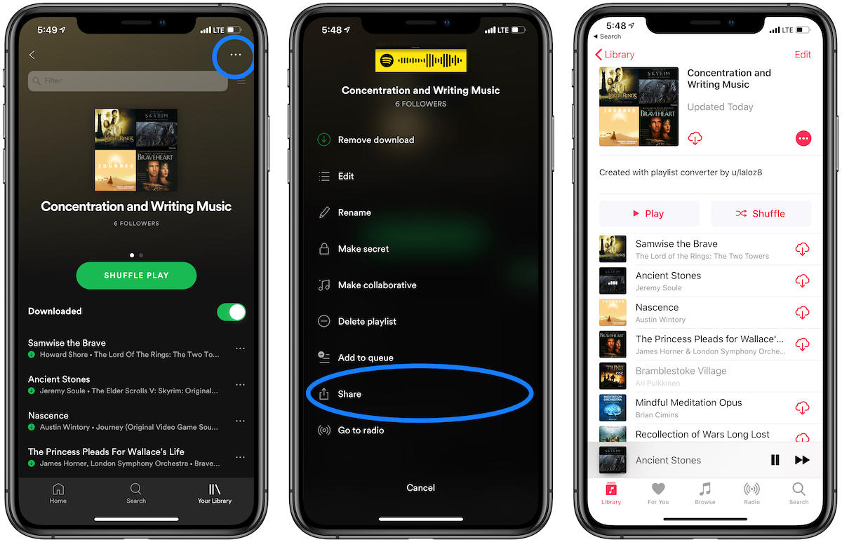 spotify to apple music playlist converter