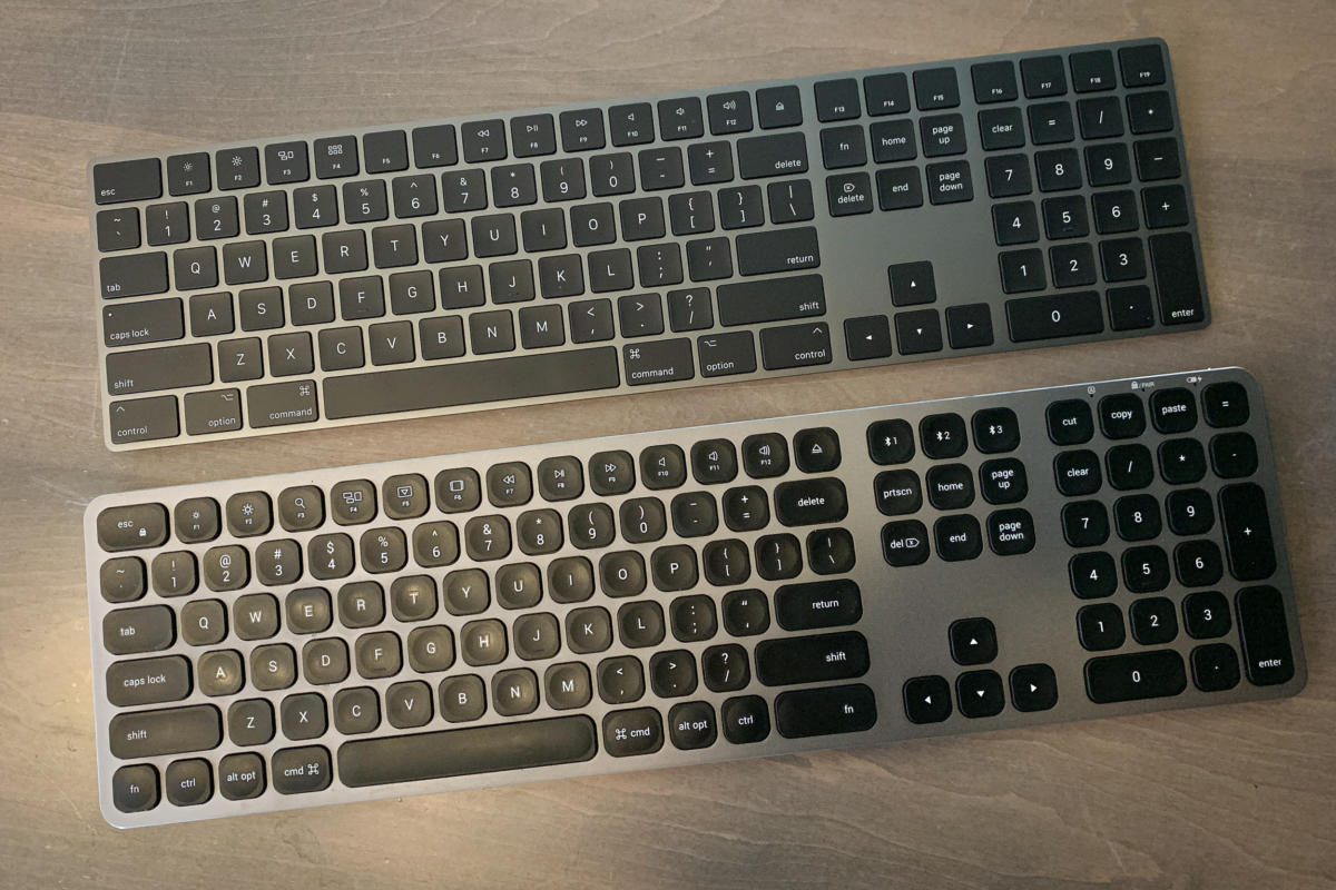 Satechi aluminium bluetooth keyboard coworcast