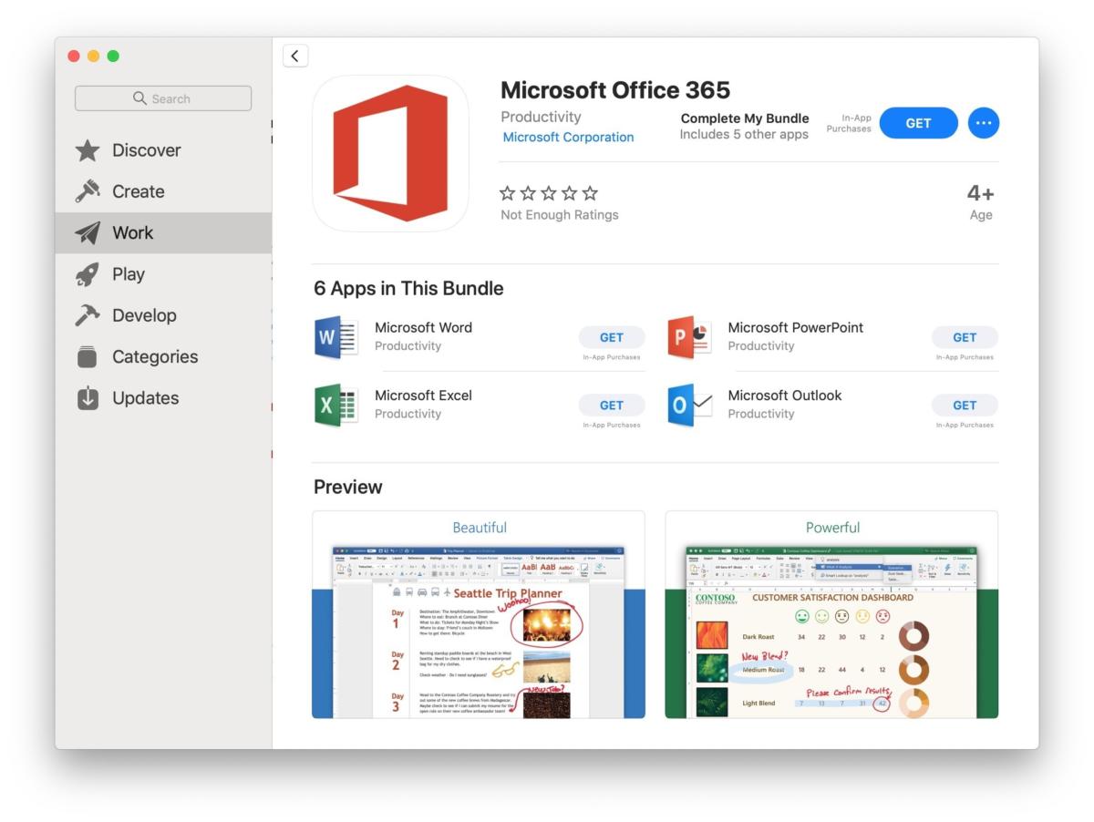 micro soft office app