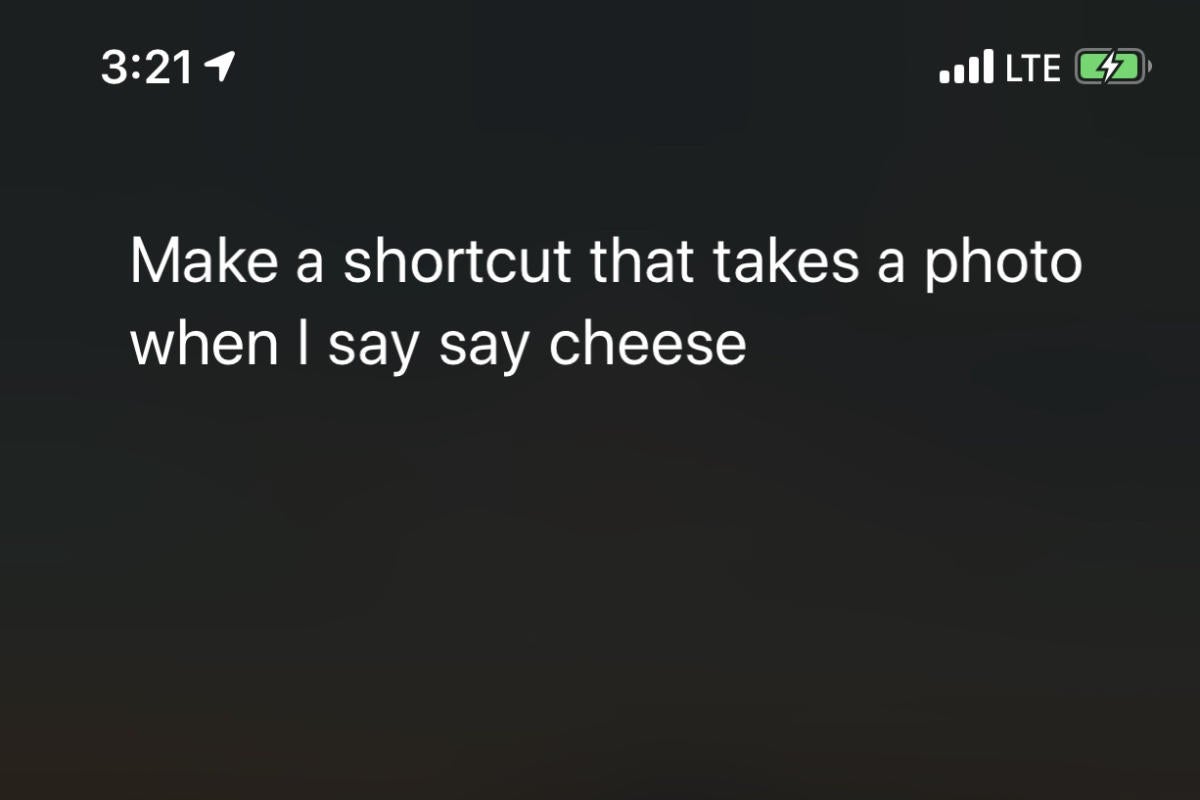 shortcut say cheese
