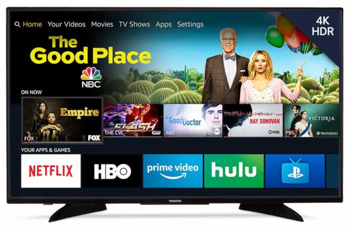 This 43-inch 4K HDR television with Amazon Fire TV built-in is on sale for $200 | PCWorld