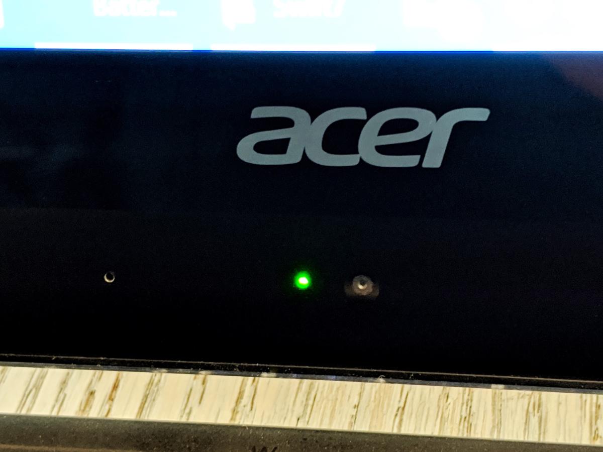 Acer Swift 7 webcam