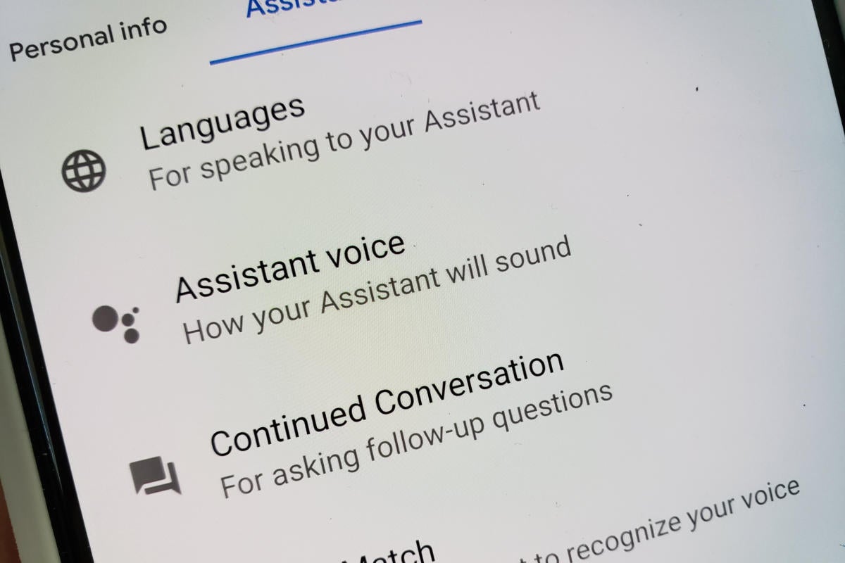 control google assistant