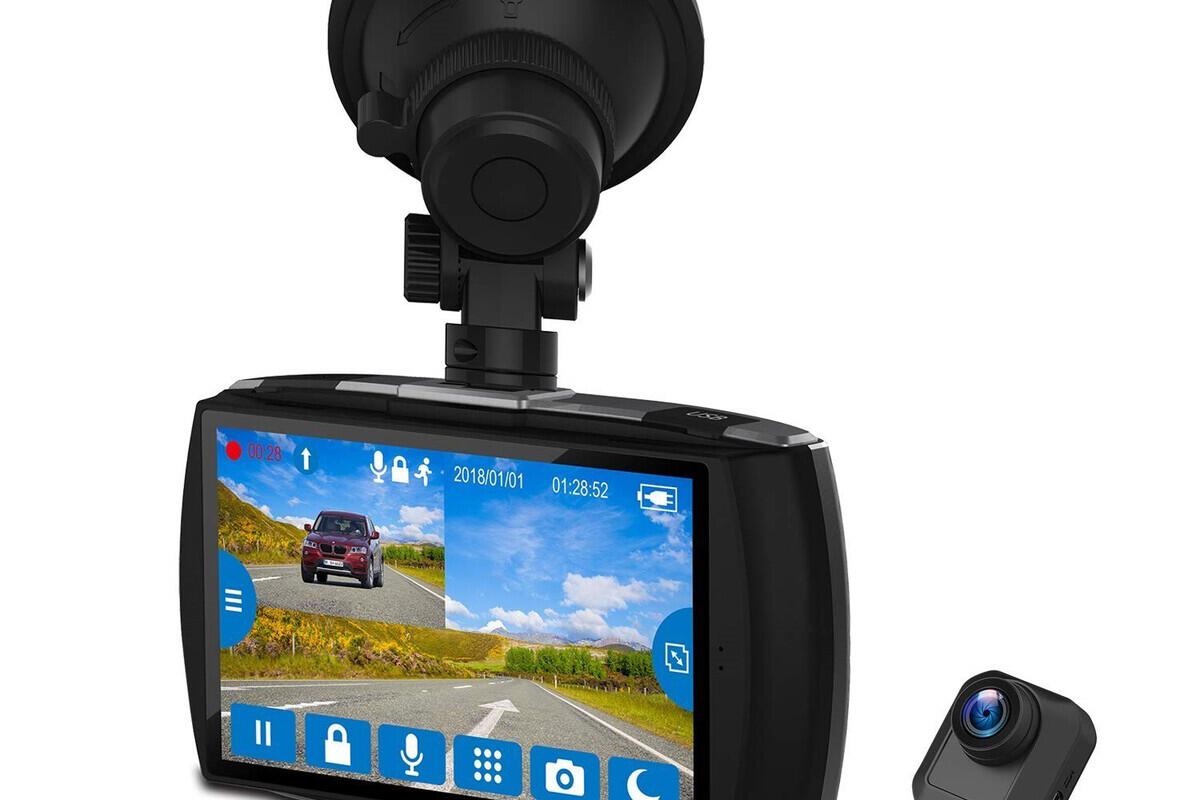 ZEdge T4 dash cam review Great video, a touchscreen, and style for